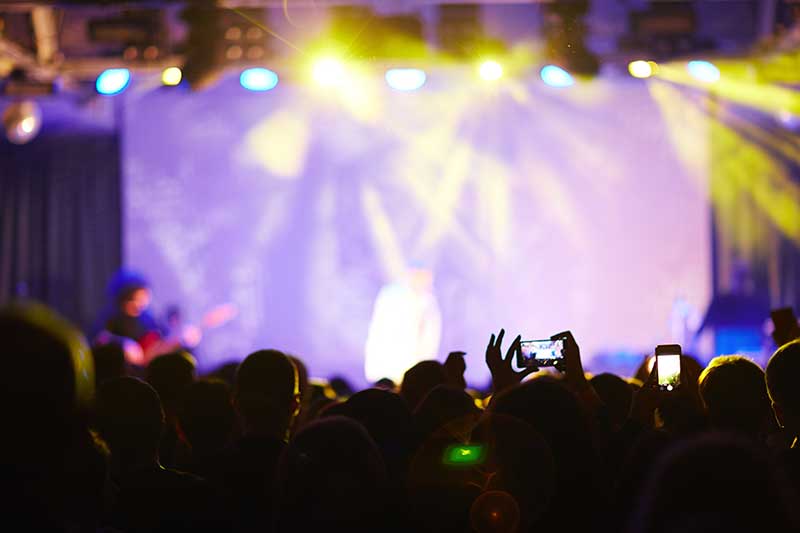 Fantaztix in use at a live venue